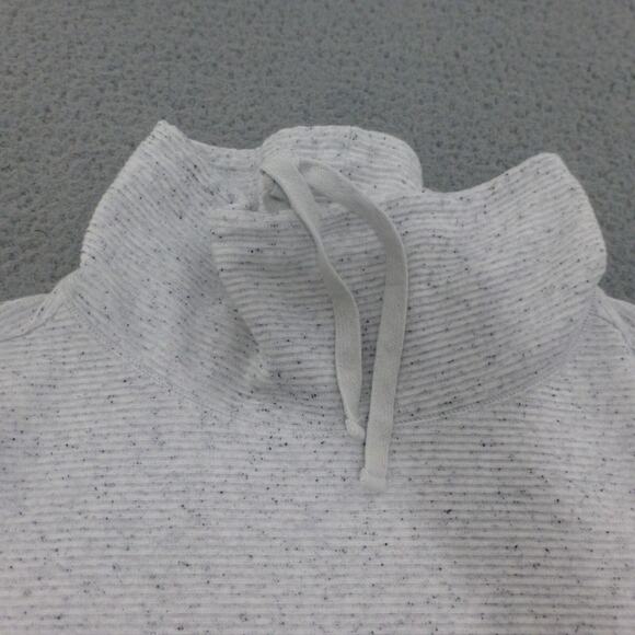 Talbots Sweater Womens Medium Gray Funnel Neck Pullover Lightweight Outdoor - Picture 3 of 8